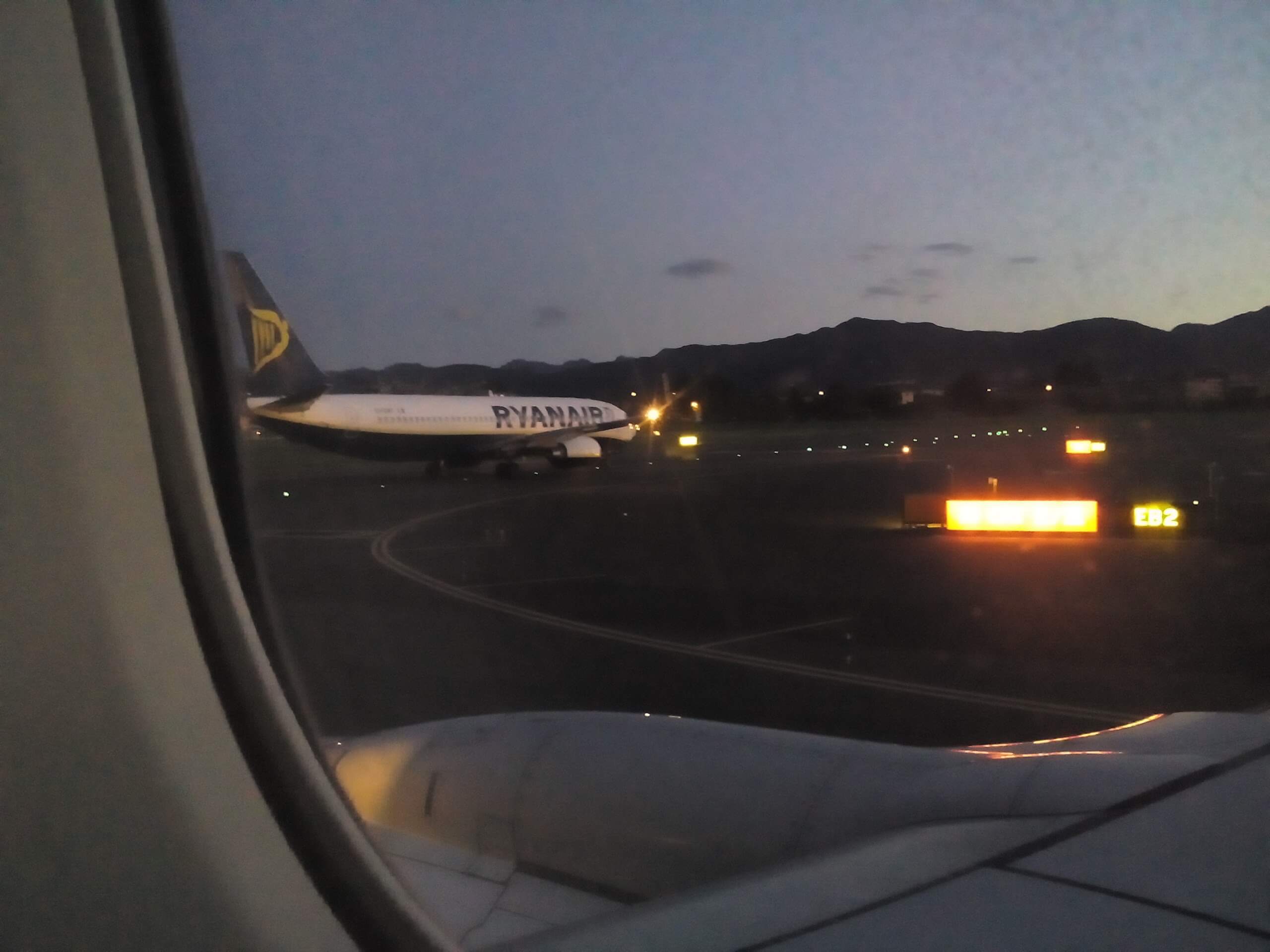 Ryanair Bergamo Traffico Intenso